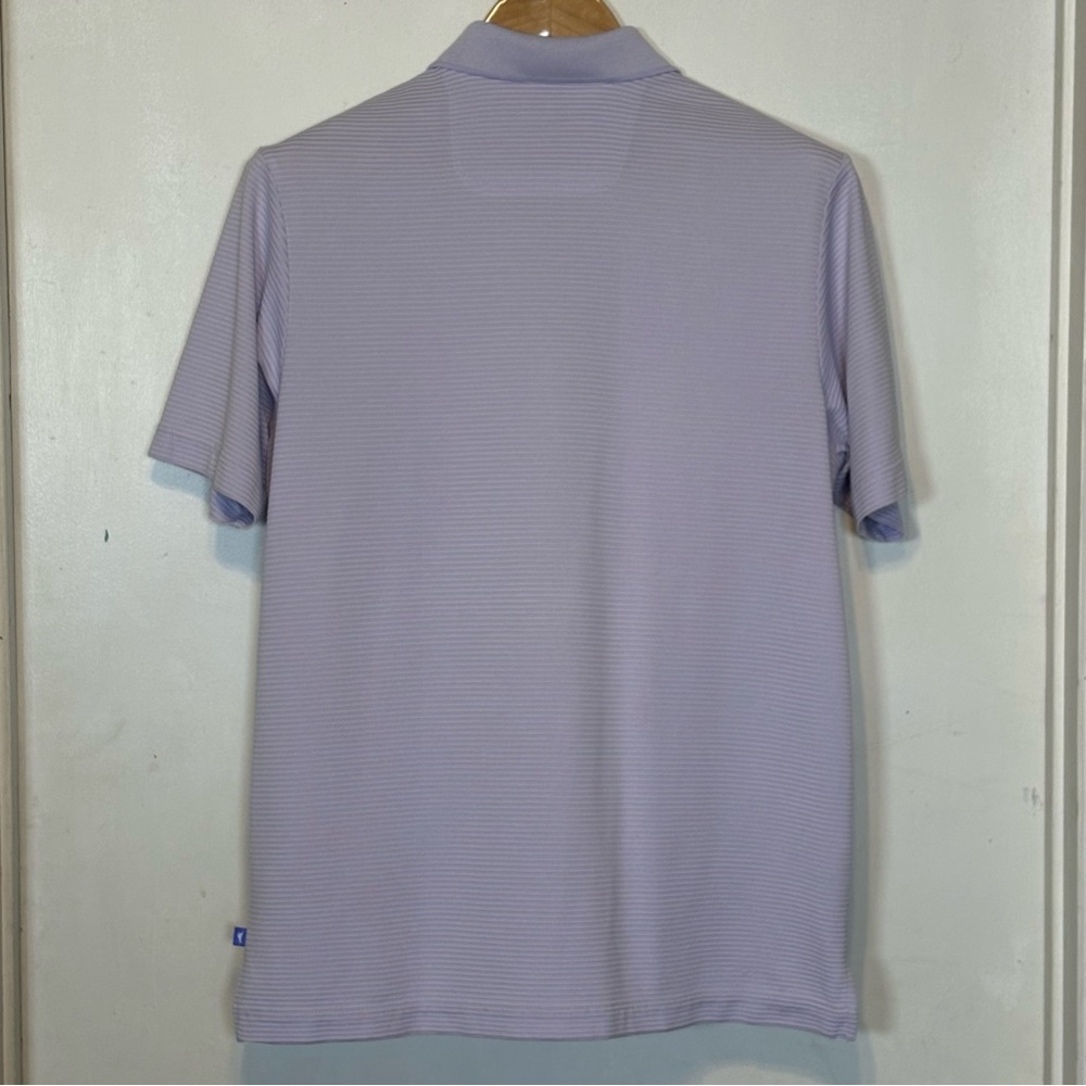 Tommy Bahama Light Lavender Polo Shirt Size Small - Picture 10 of 10